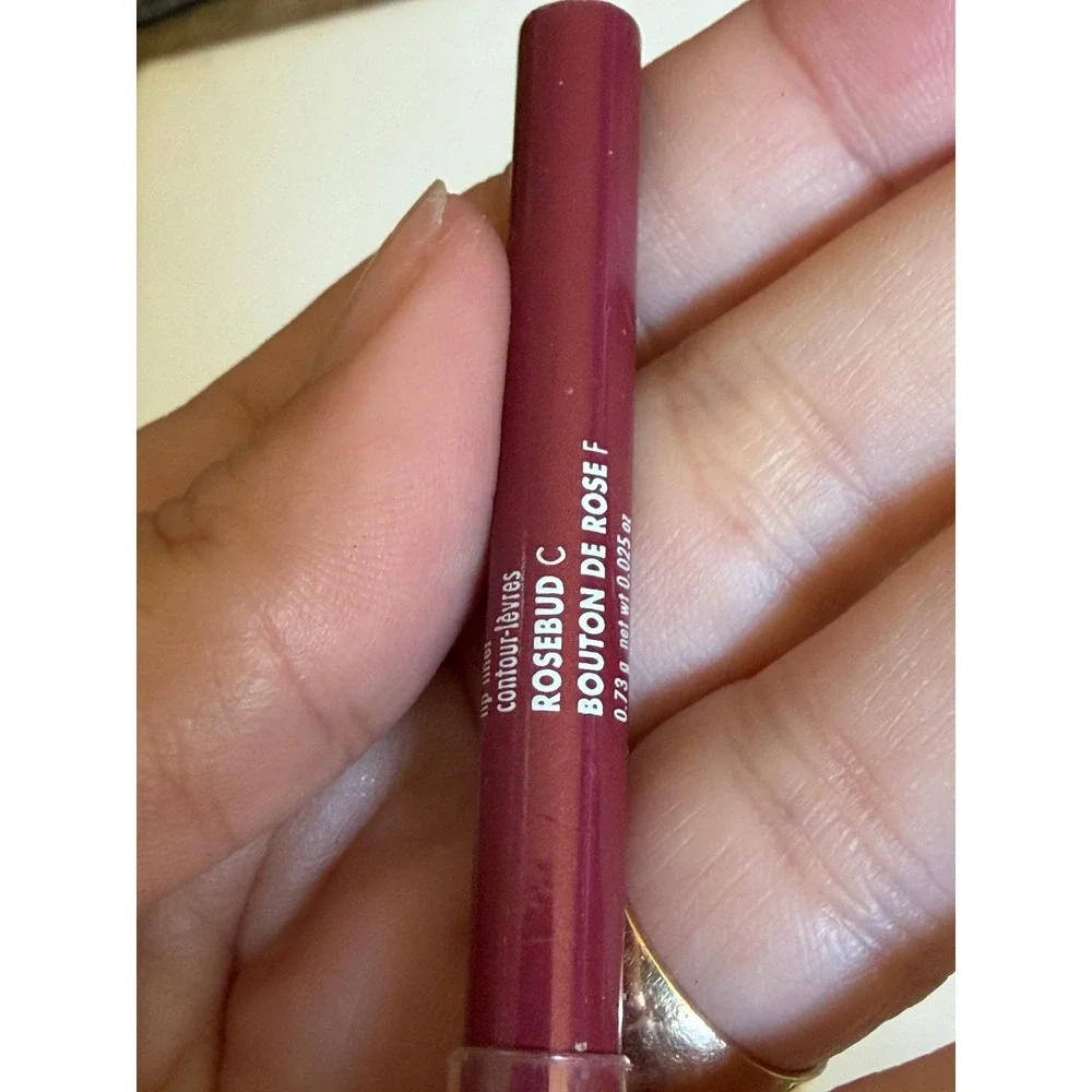 bundle of 3 Avon Lip Liner Trio Rosebud Chocolate Spice‎ Beyond Color Plumping